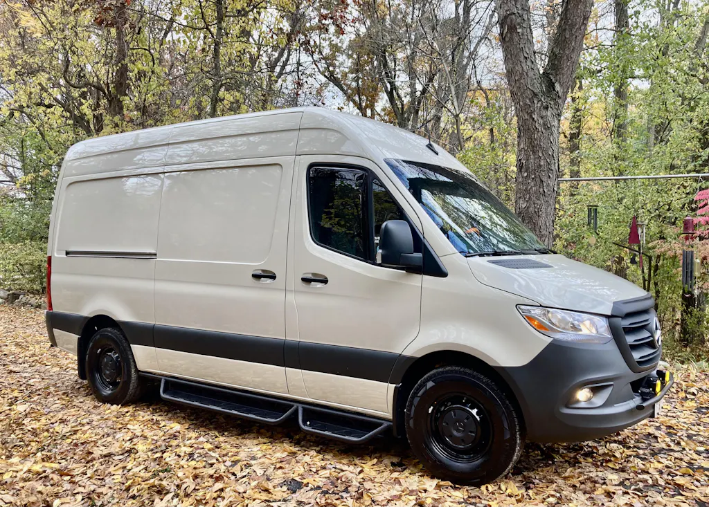 Sprinter Side Steps, Sprinter Running Boards - Vanspeed