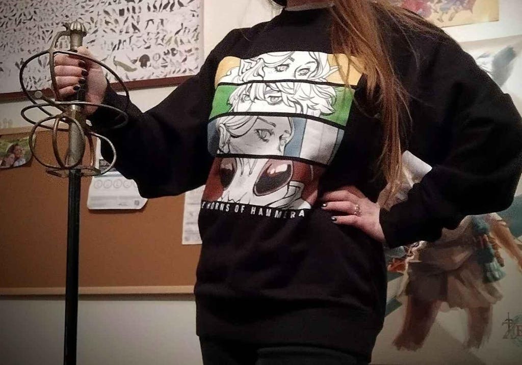 Horns of Hammerad Sweatshirt  (Fitted Style)