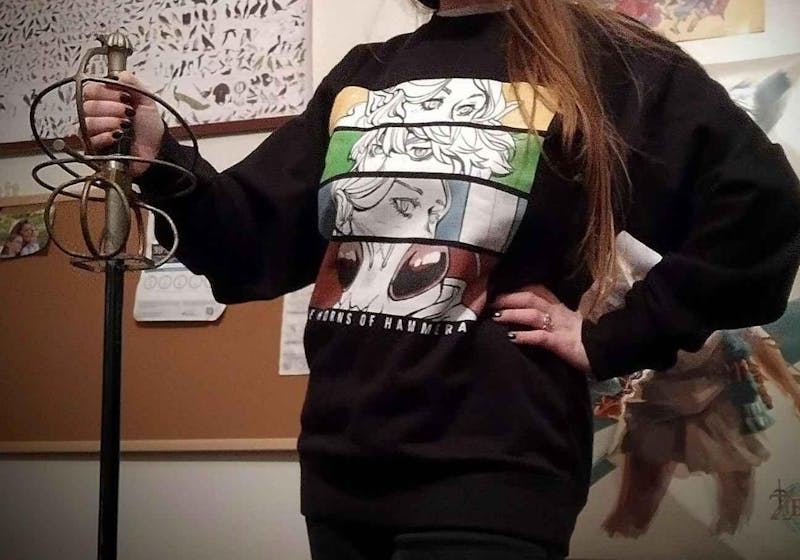 Horns of Hammerad Sweatshirt  (Fitted Style)