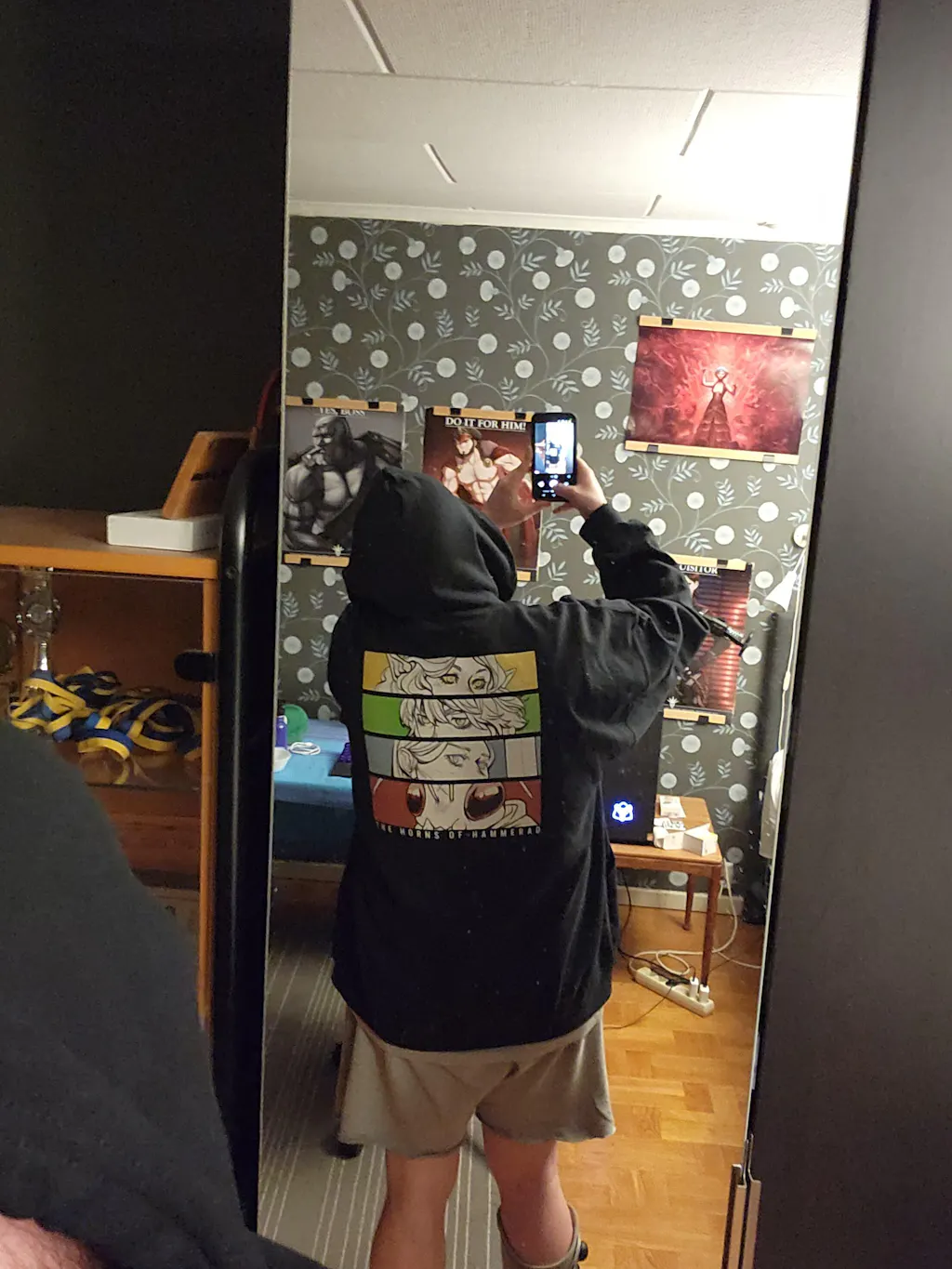 Horns Of Hammerad Zip Hoodie