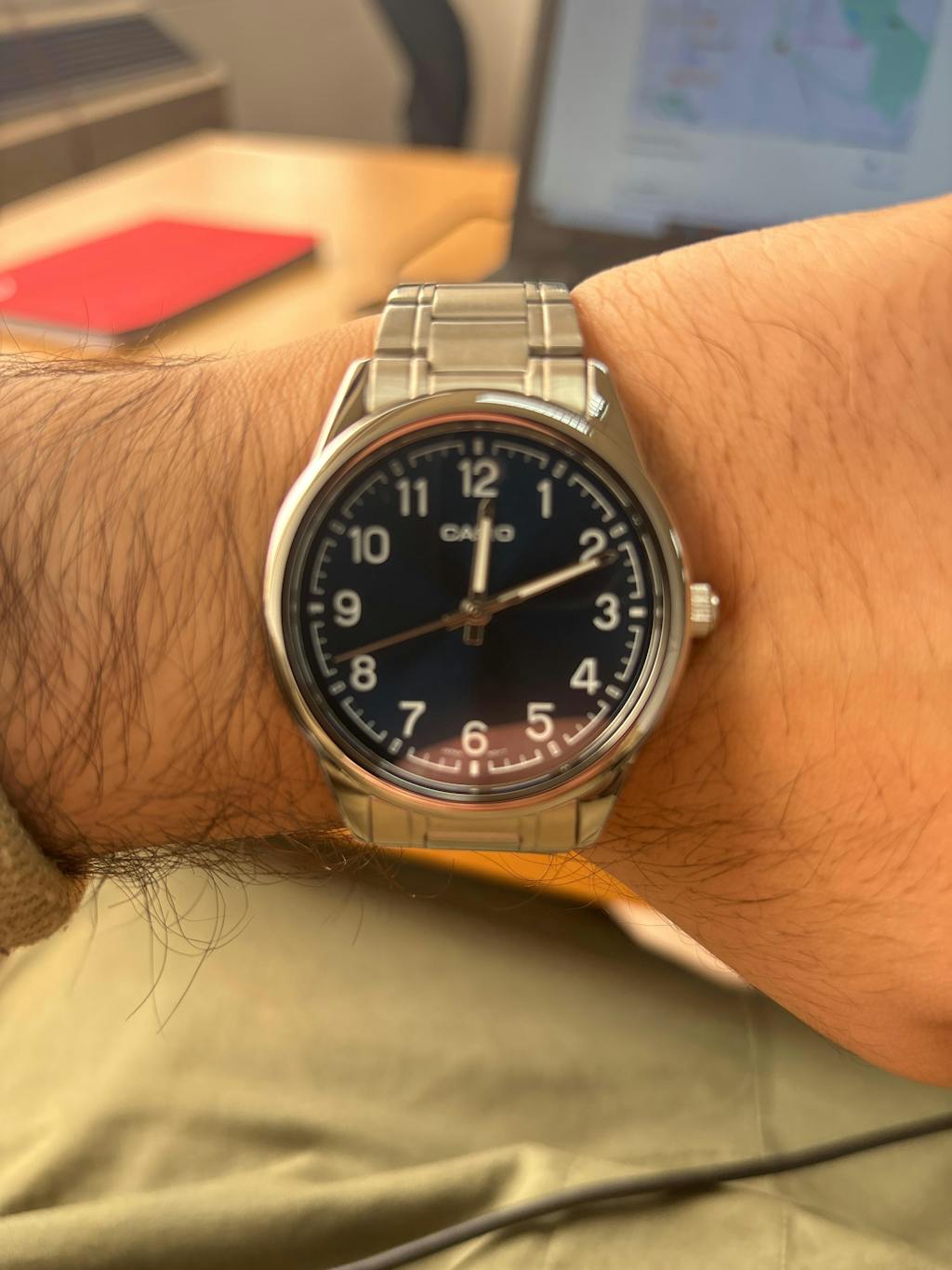 CASIO STANDARD MENS - MTP-V005D-2B4UDF