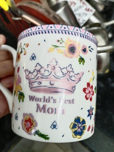 World's Best Mom Fine China Mug