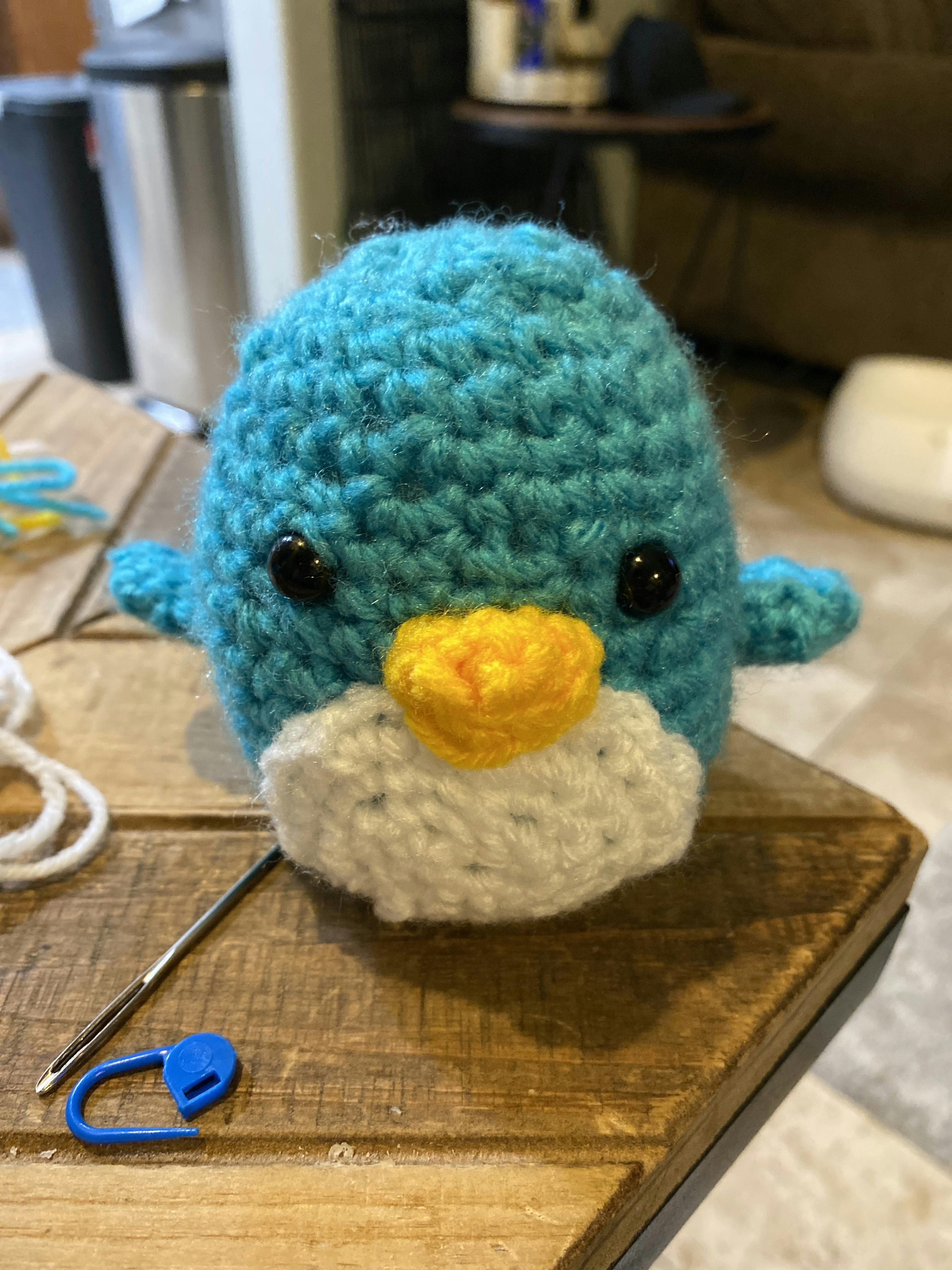 Penguin Crochet Kit for Beginners Learn to Crochet with The Woobles