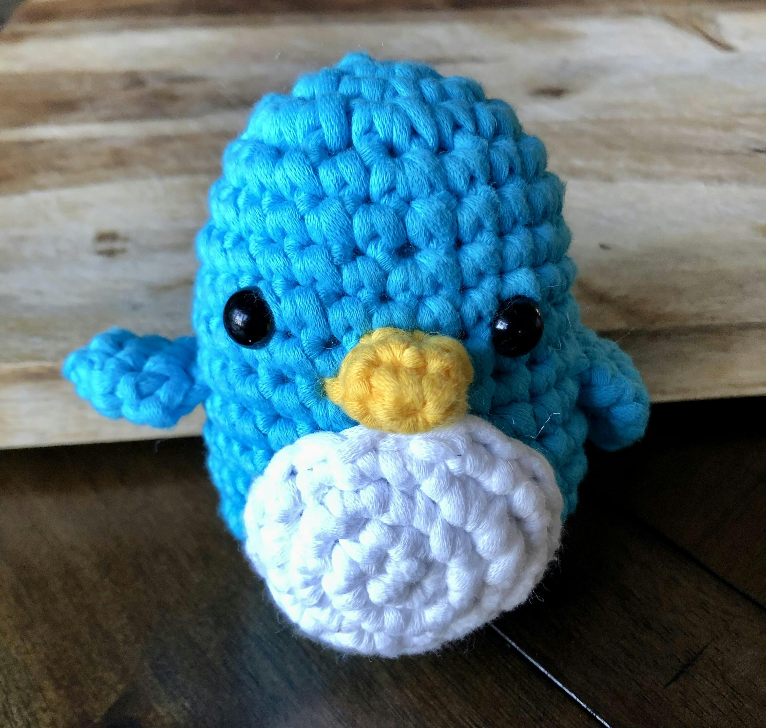 Penguin Crochet Kit for Beginners | Learn to Crochet with The Woobles