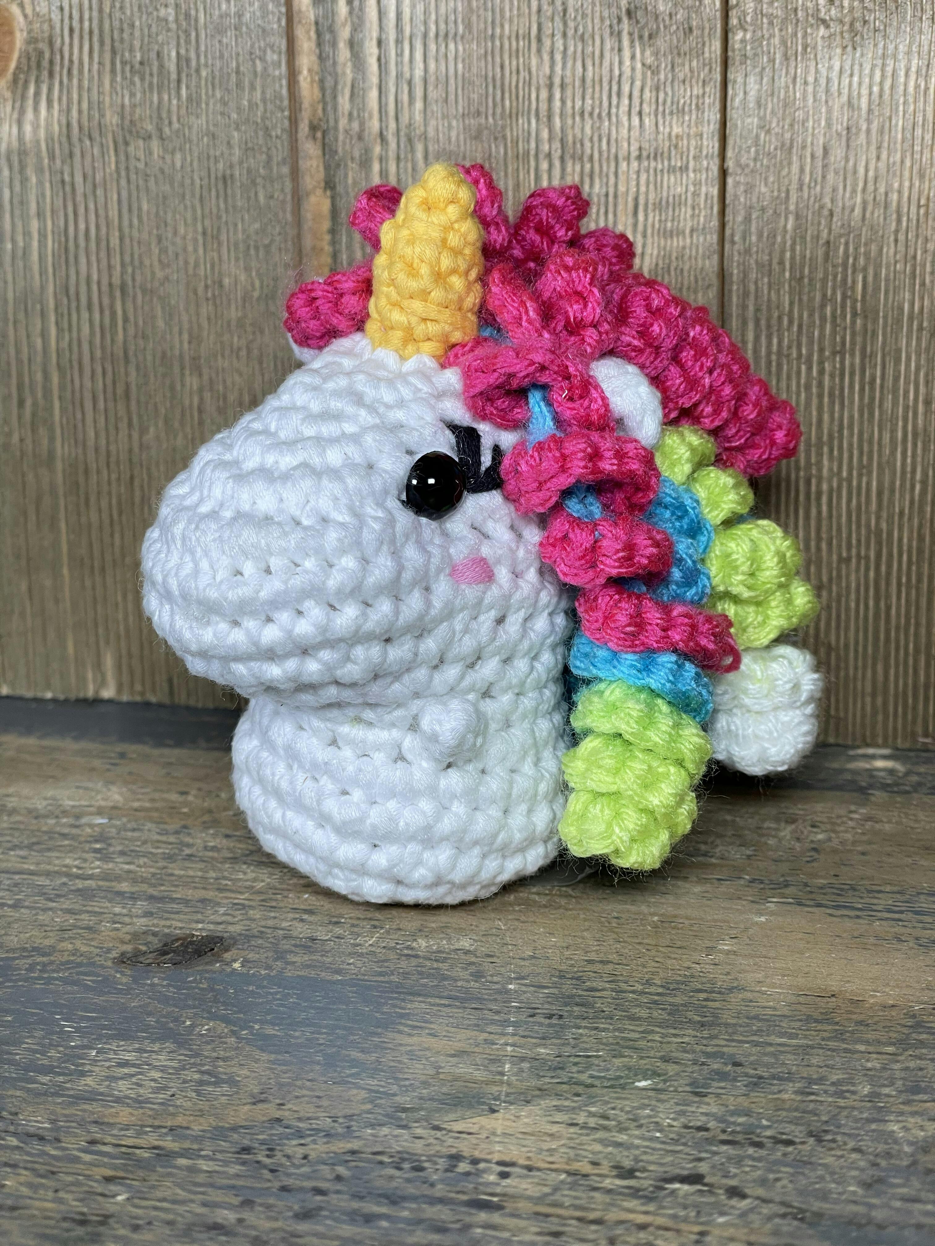 Unicorn Crochet Kit for Beginners Learn to Crochet with The Woobles