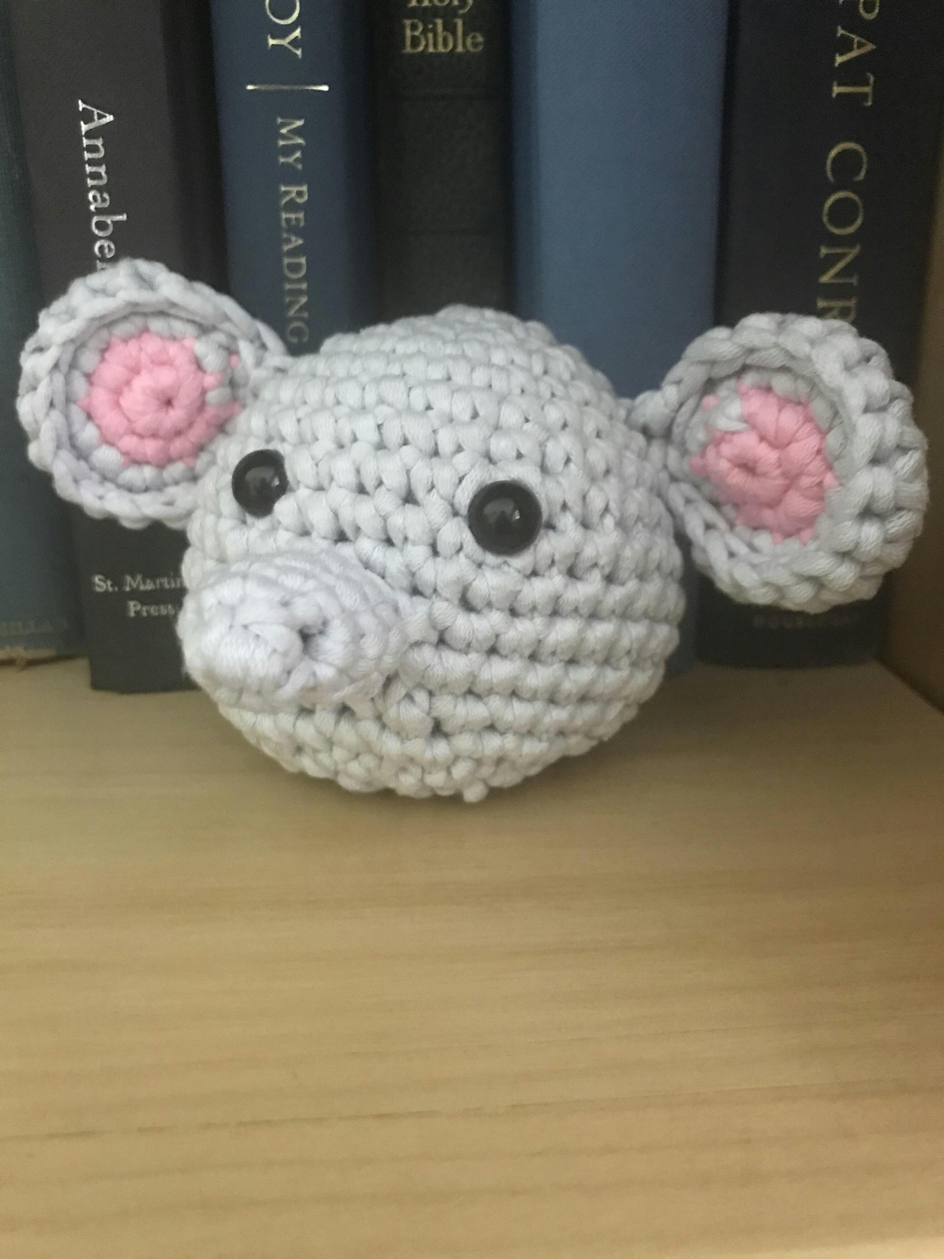 Elephant Crochet Kit Learn to Crochet with The Woobles