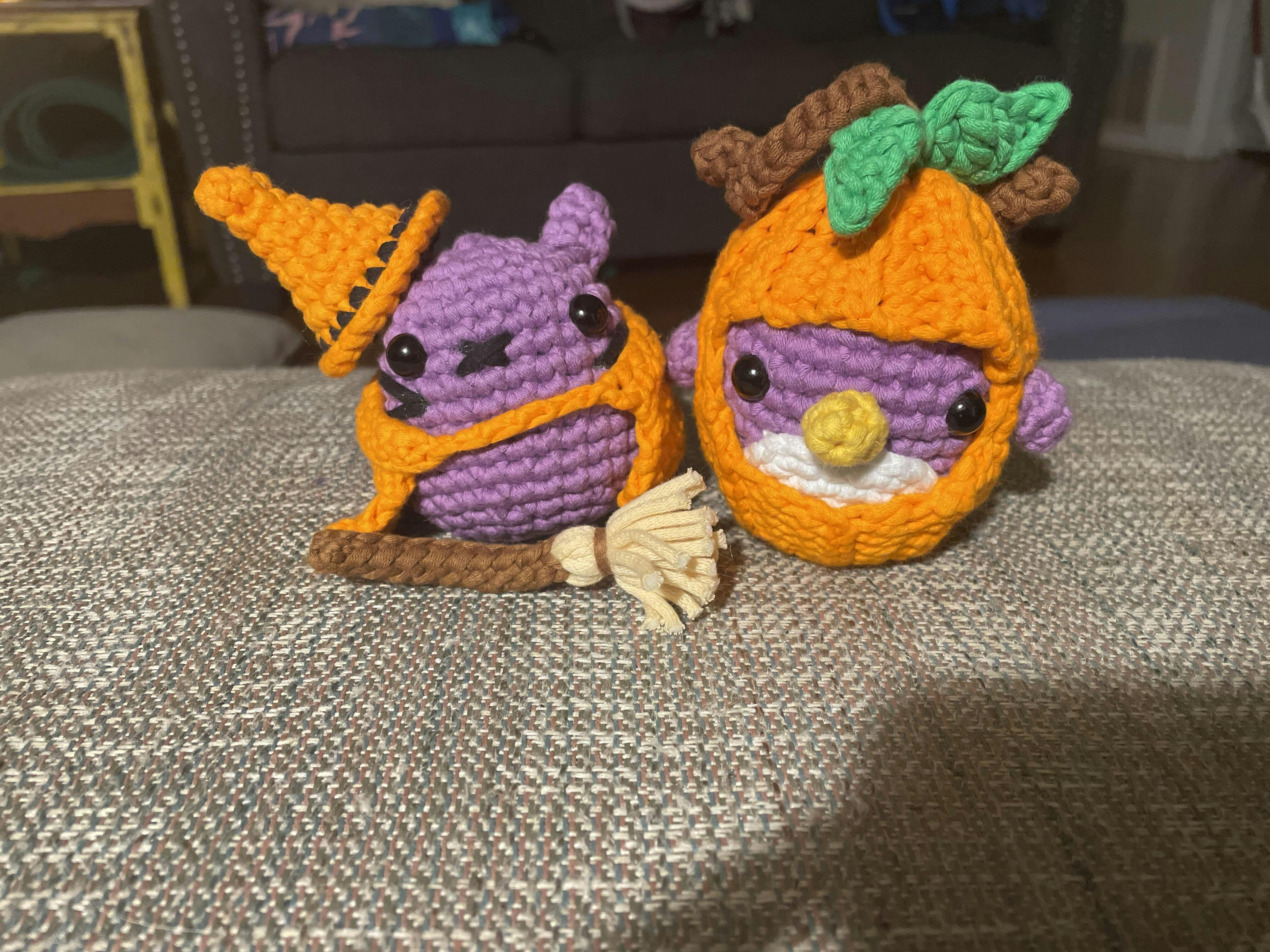 Treat Yo self Halloween Crochet Bundle For Beginners The Woobles honey-bunny-ai-generated-artwork-nightcafe-creator