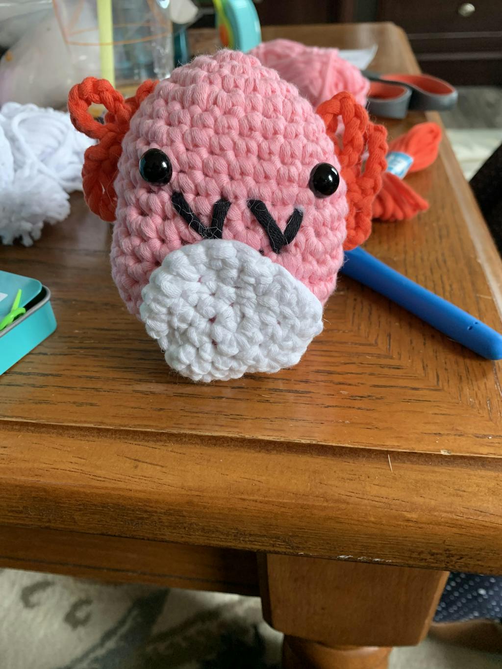 Limited Edition Axolotl Crochet Kit The Woobles