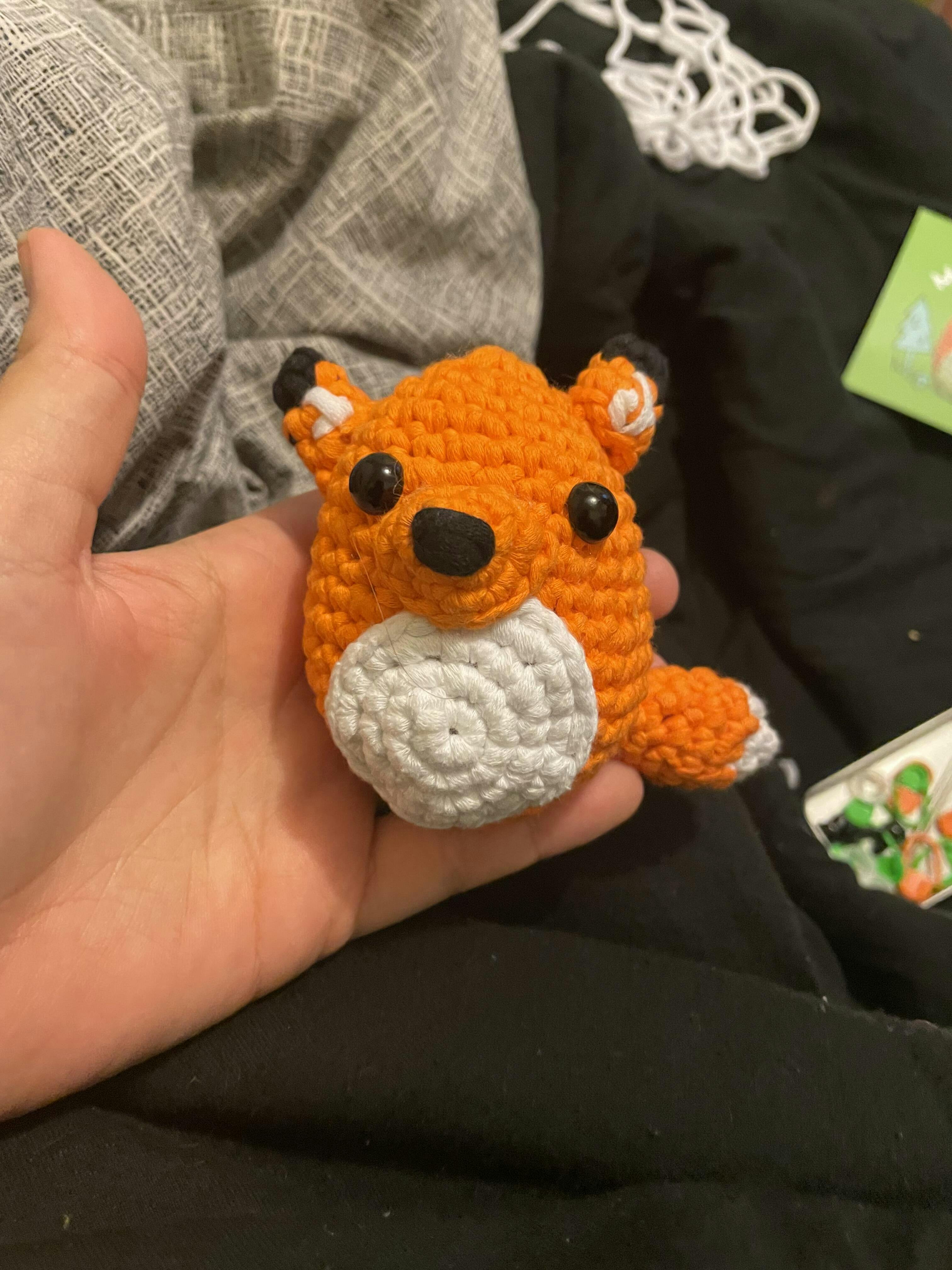 Fox Crochet Kit for Beginners | The Woobles