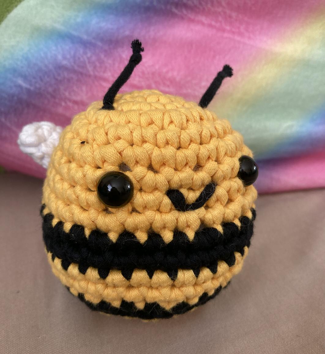 Bee Crochet Kit for Beginners | The Woobles