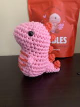 the wobbles crochet kit dino the dinosaur – Tacos Y Mas