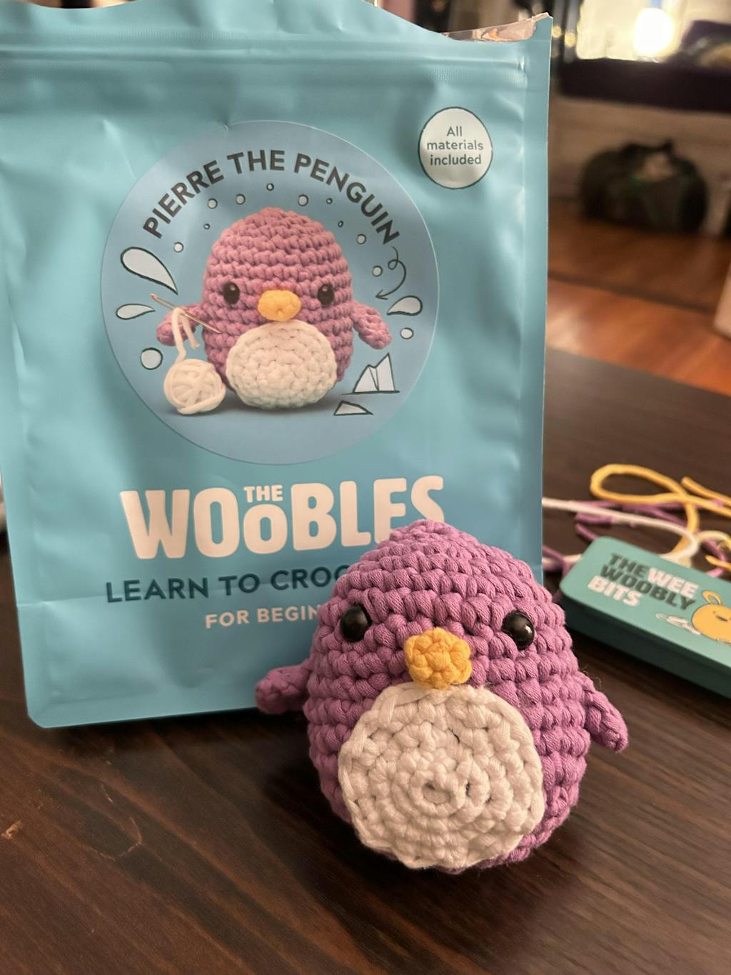 Limited Edition Penguin Crochet Kit | The Woobles