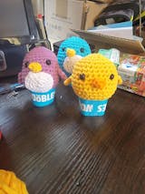 Wobbles Crochet Kit DIY Succulents And Ladybug Woobles Crochet Kit For  Beginners Beginner Crochet Kit With Easy Peasy Yarn And - AliExpress