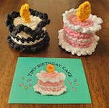 Tiny Birthday Cake Crochet Kit