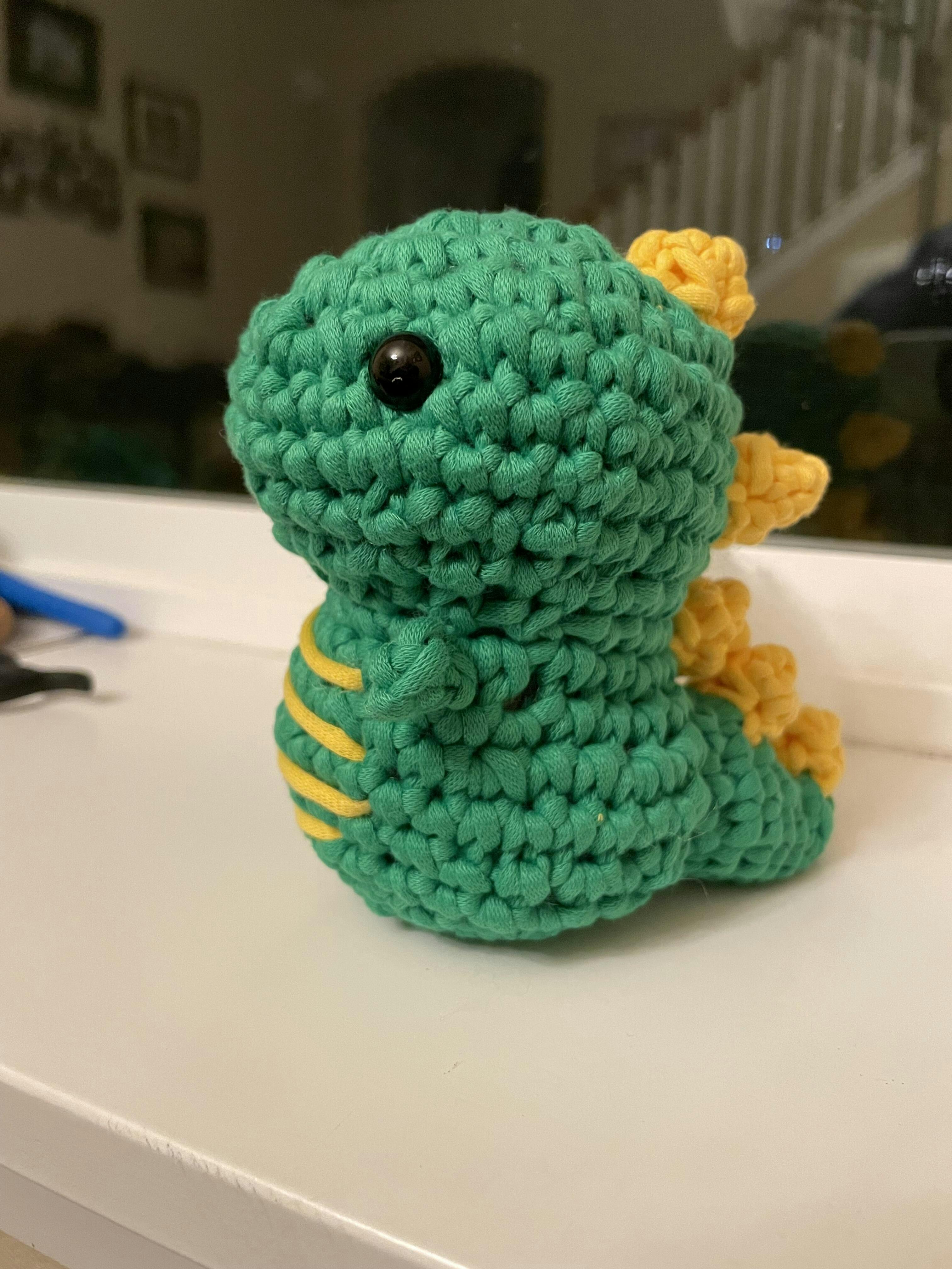 Dinosaur Crochet Kit for Beginners | The Woobles