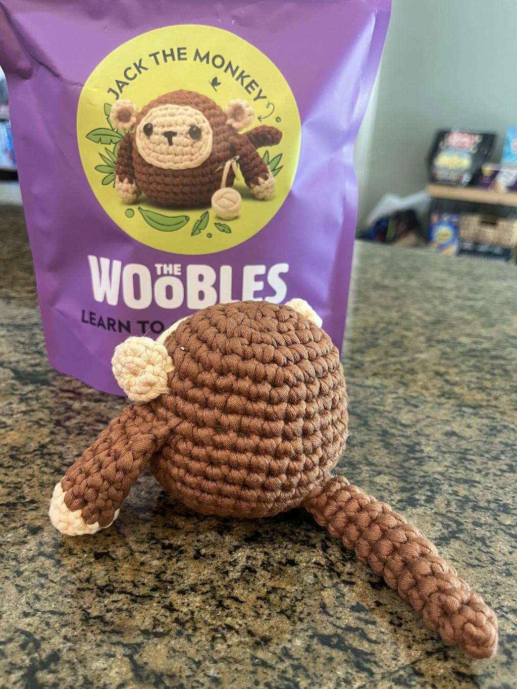 Monkey Crochet Kit for Beginners The Woobles
