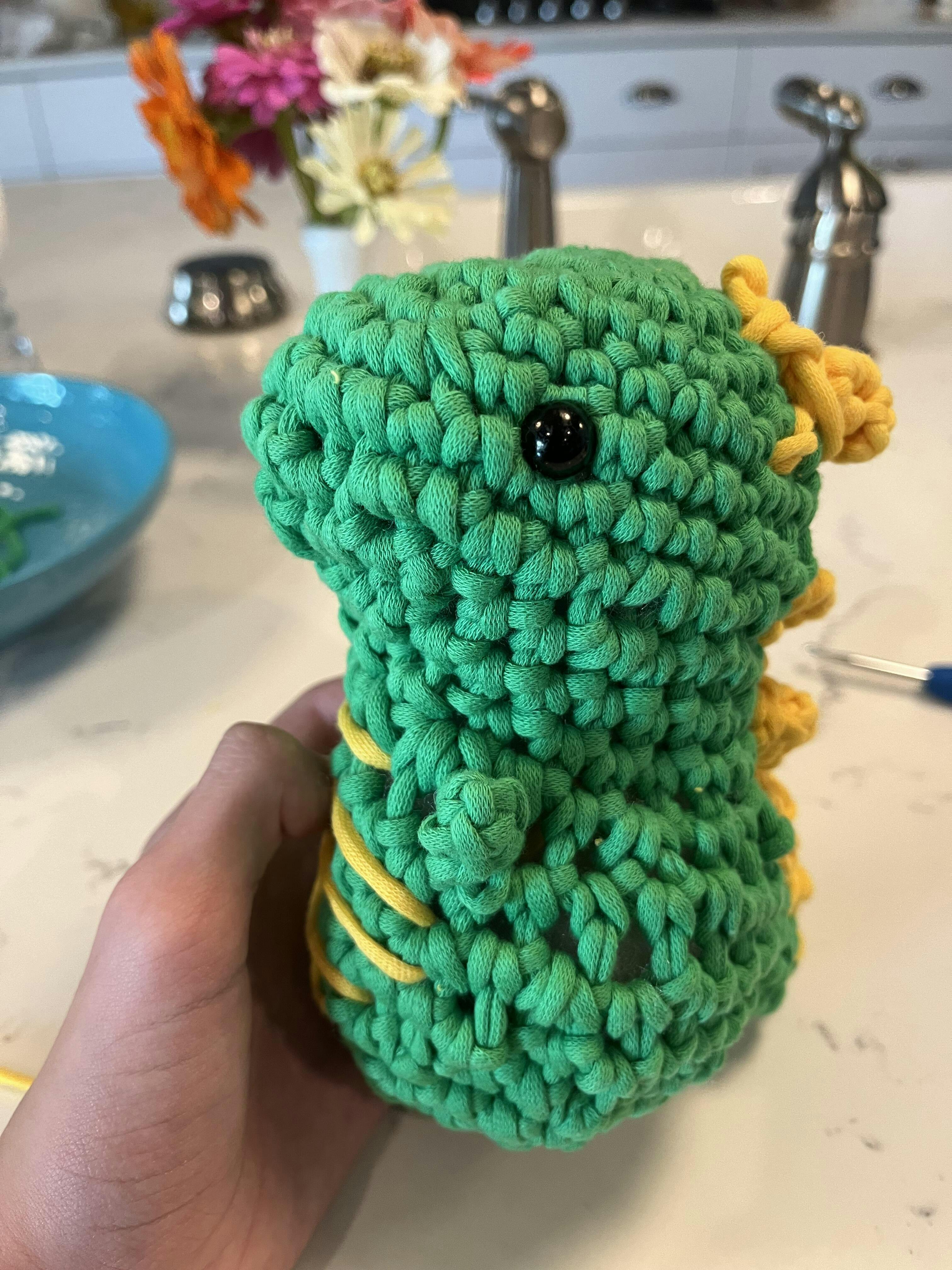 Dinosaur Crochet Kit for Beginners The Woobles