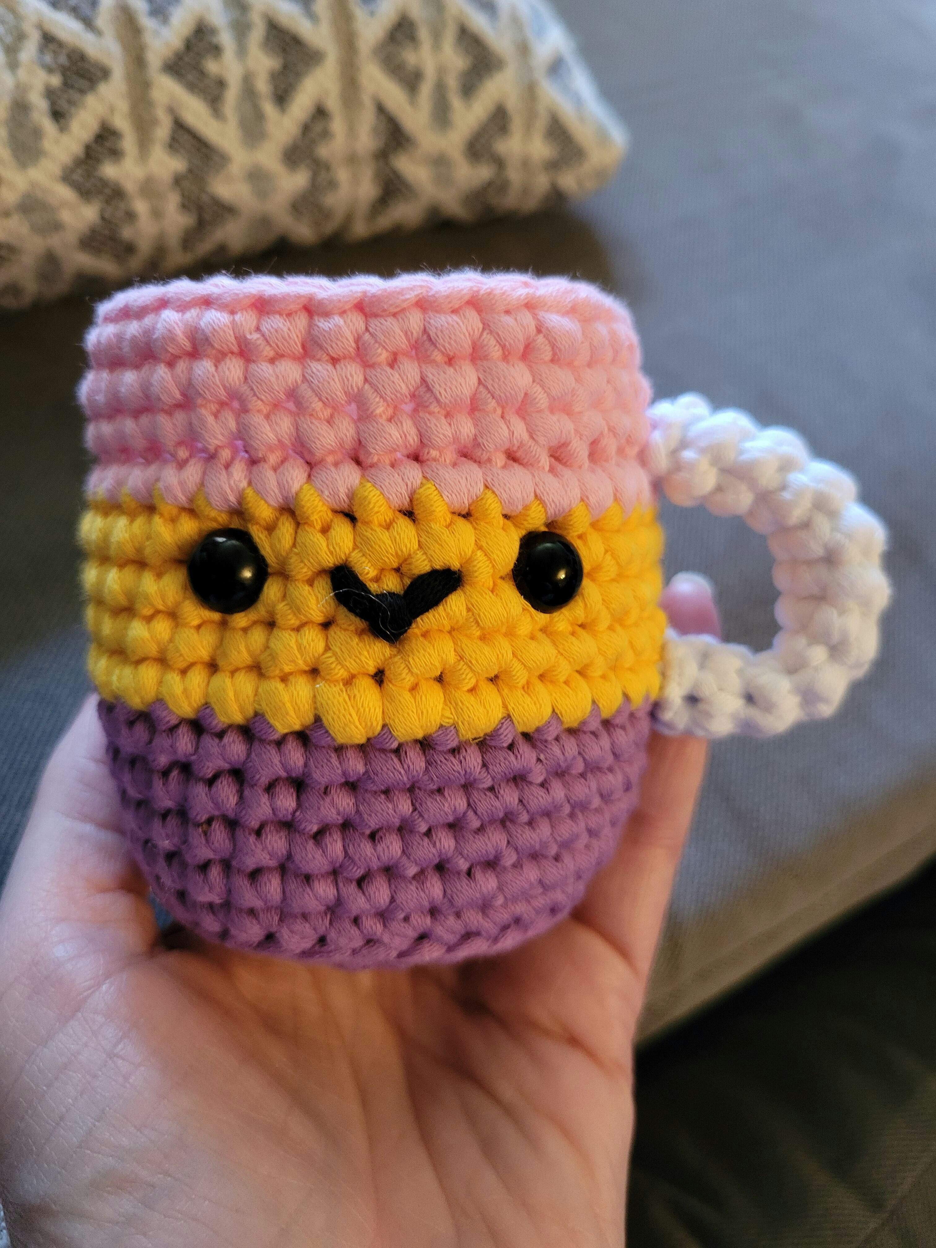 Coffee Mug Crochet Kit for Beginners The Woobles