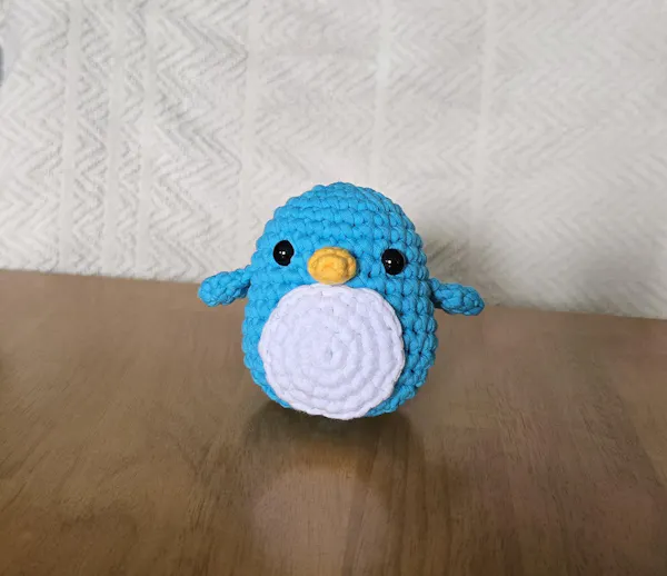 Pierre the Penguin, finished by a customer