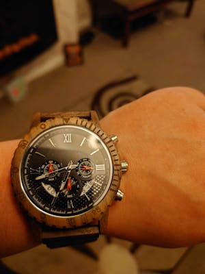 Milan - Chronograph Wood Watch