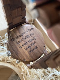 Edinburgh - Chronograph Wood Watch