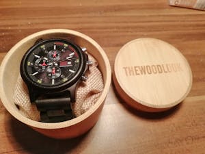 Edinburgh - Chronograph Wood Watch