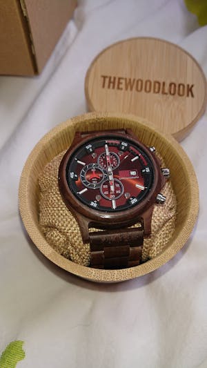 Edinburgh - Chronograph Wood Watch