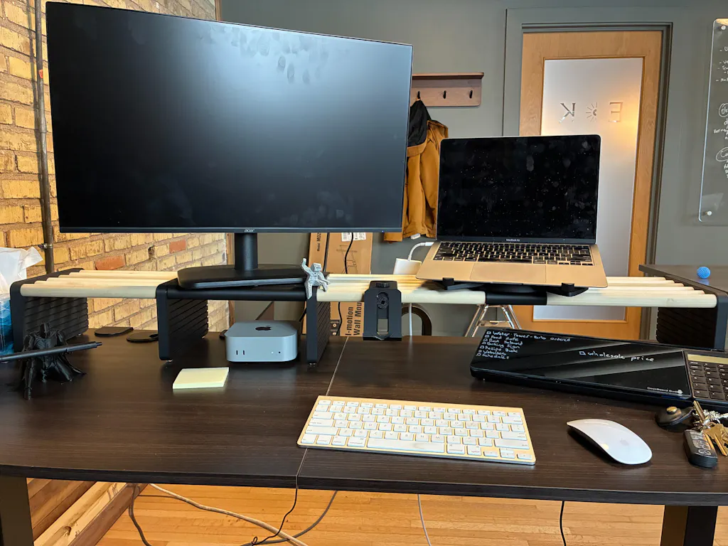 Modular Desk Shelf .STL Pack (Digital Files)