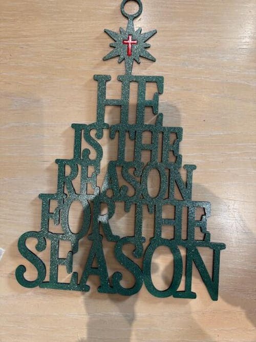 He is the Reason for the Season Christmas Tree