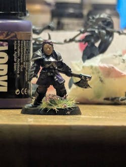 Female Dwarf Warrior | Galaad Miniatures | Fantasy Tabletop Board Games