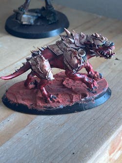 Realms of Mayhem Armored Hell hounds | The Beholder Miniatures | Fantasy Tabletop Board Games