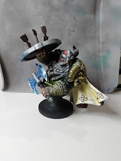 Dwarf Fighter Brourum Bust | Primal Collectibles | Fantasy Tabletop Board Games