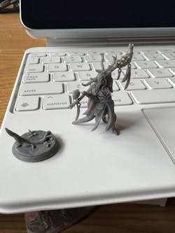 Female Elf Druid Drelia | Miniatures Blueprint | Fantasy Tabletop Board Games