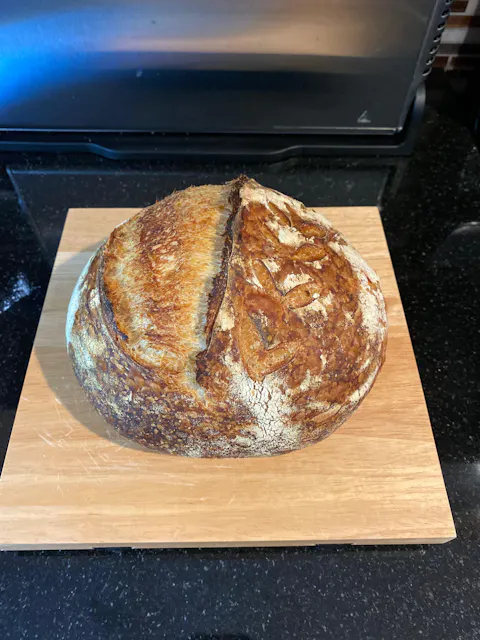 Open crumb baked by Leigh Oppedisano