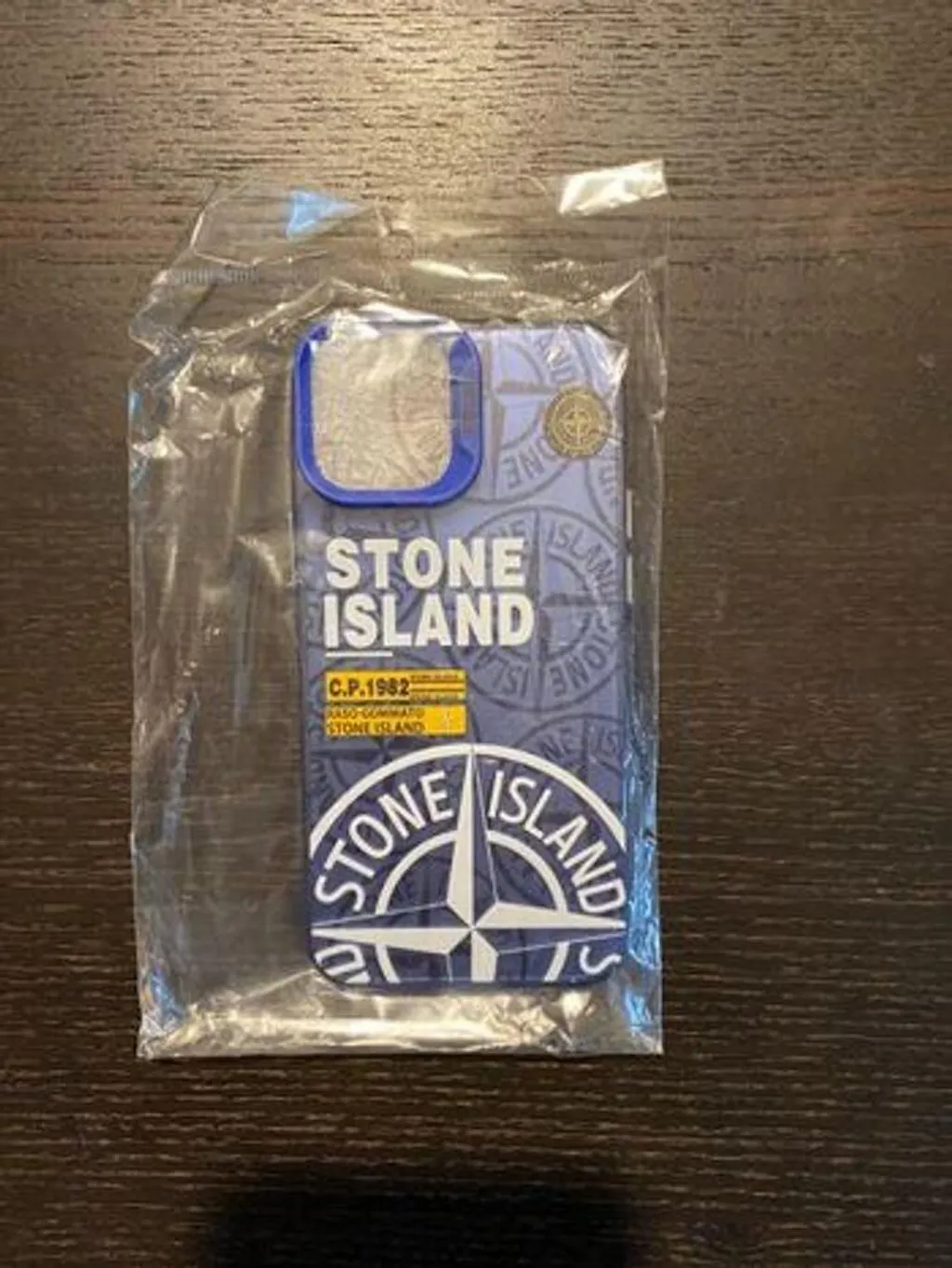 Coque stone island bleu - Accessoires téléphone & Objets connectés