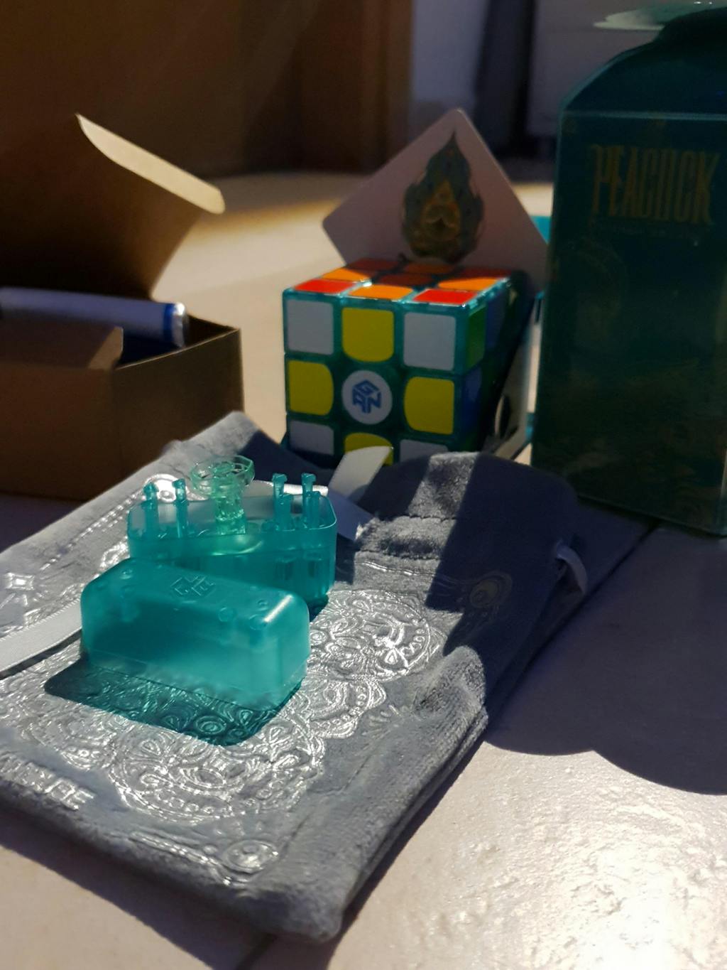 GAN 12 M MagLev 3x3 "Peacock Emerald" Limited Edition TheCubicle