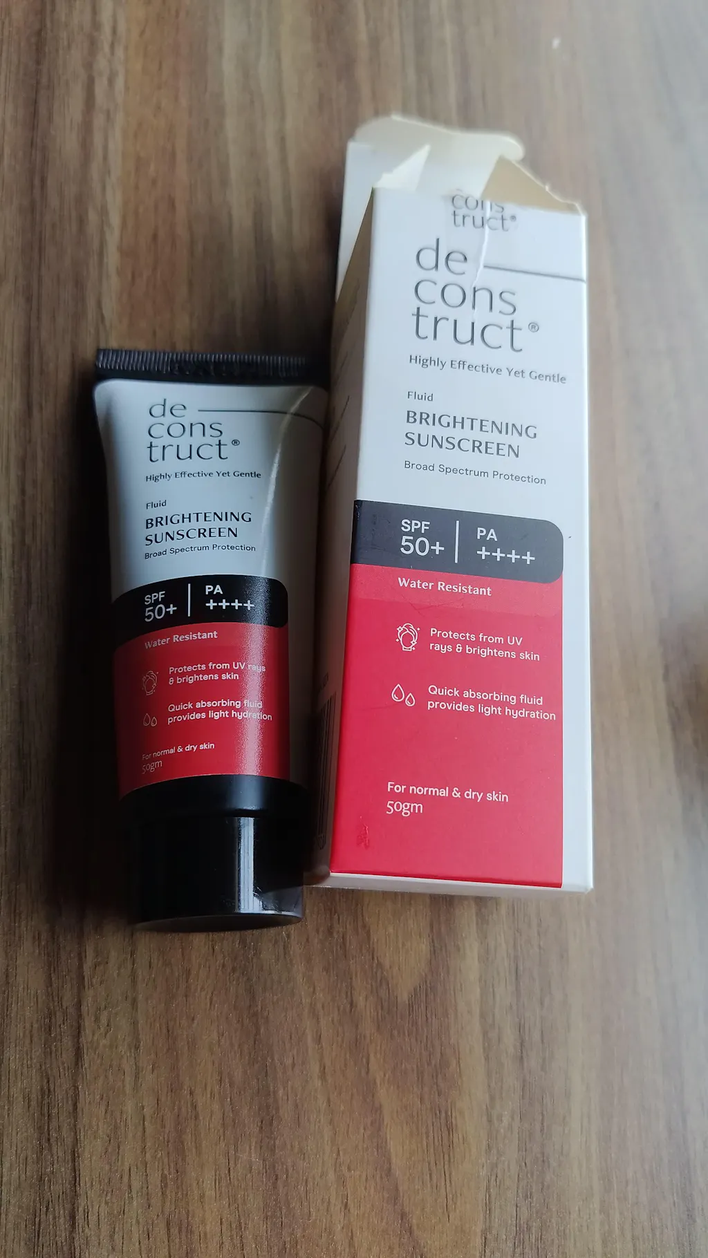 Buy Fluid Brightening Sunscreen for Dry Skin Online at Deconstruct