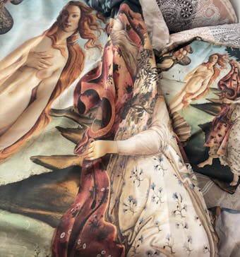 The Birth of Venus & The Creation of Adam Çift Taraflı Nevresim Takımı