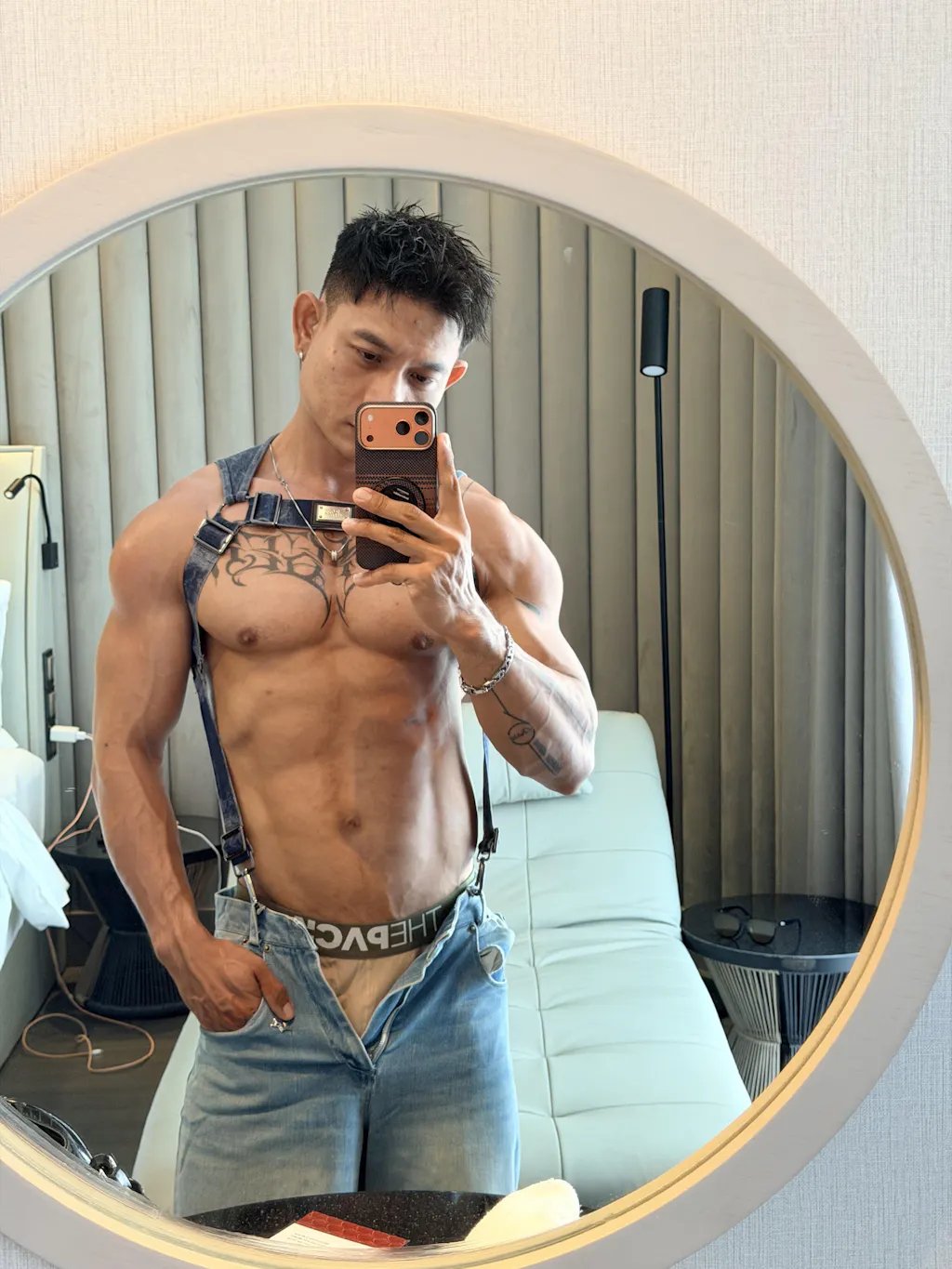 CRUSH Torso Harness /Denim Blue