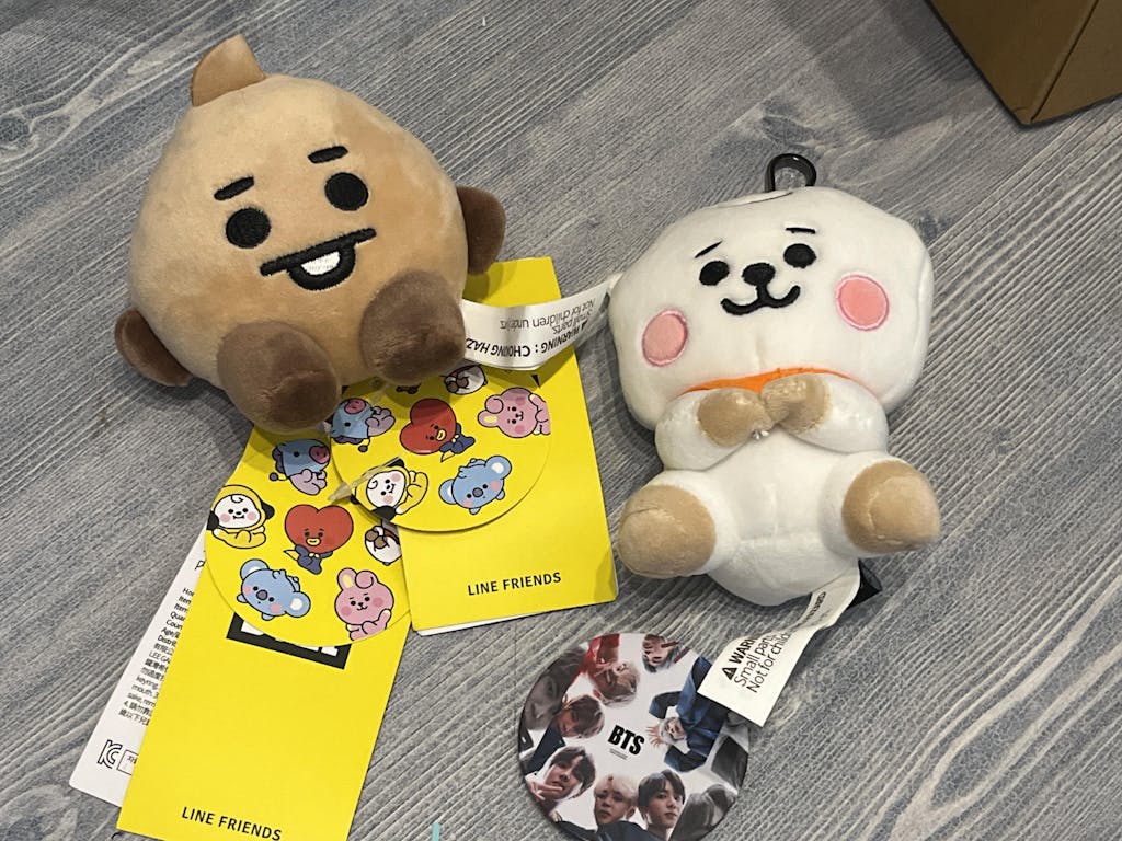 Bt21 Plushies (Set of 2) ThePeppyStore