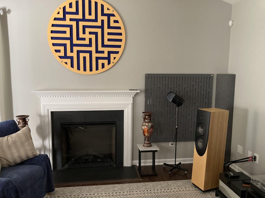 Acoustic Medallion Wall Panel - Maze