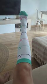 Meia de Compressão Festa das Abelhas