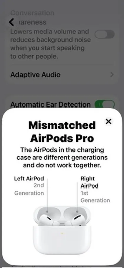 AirPods Pro Replacement AirPod - Left AirPod (1st Generation