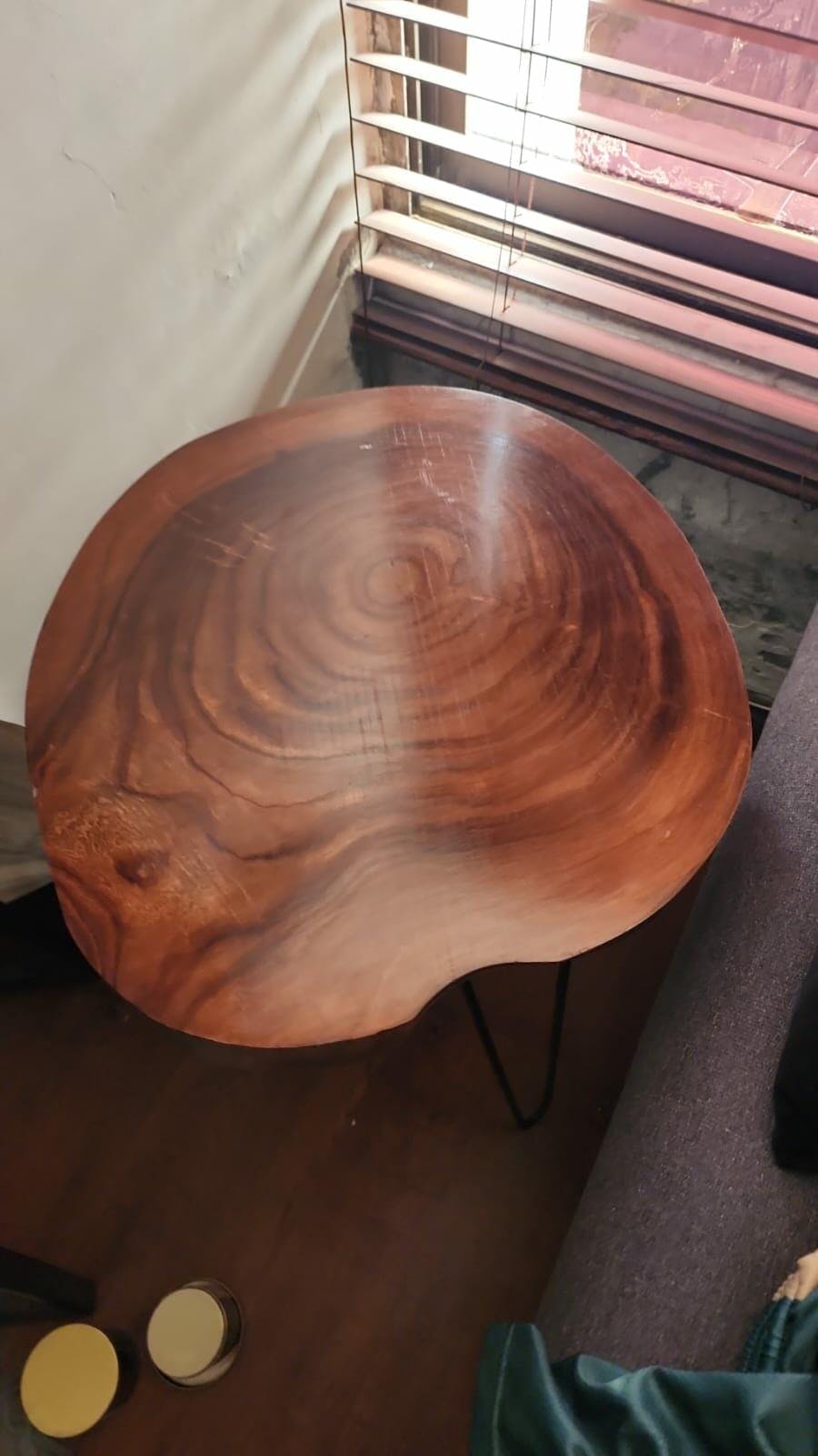 Live edge deals small coffee table