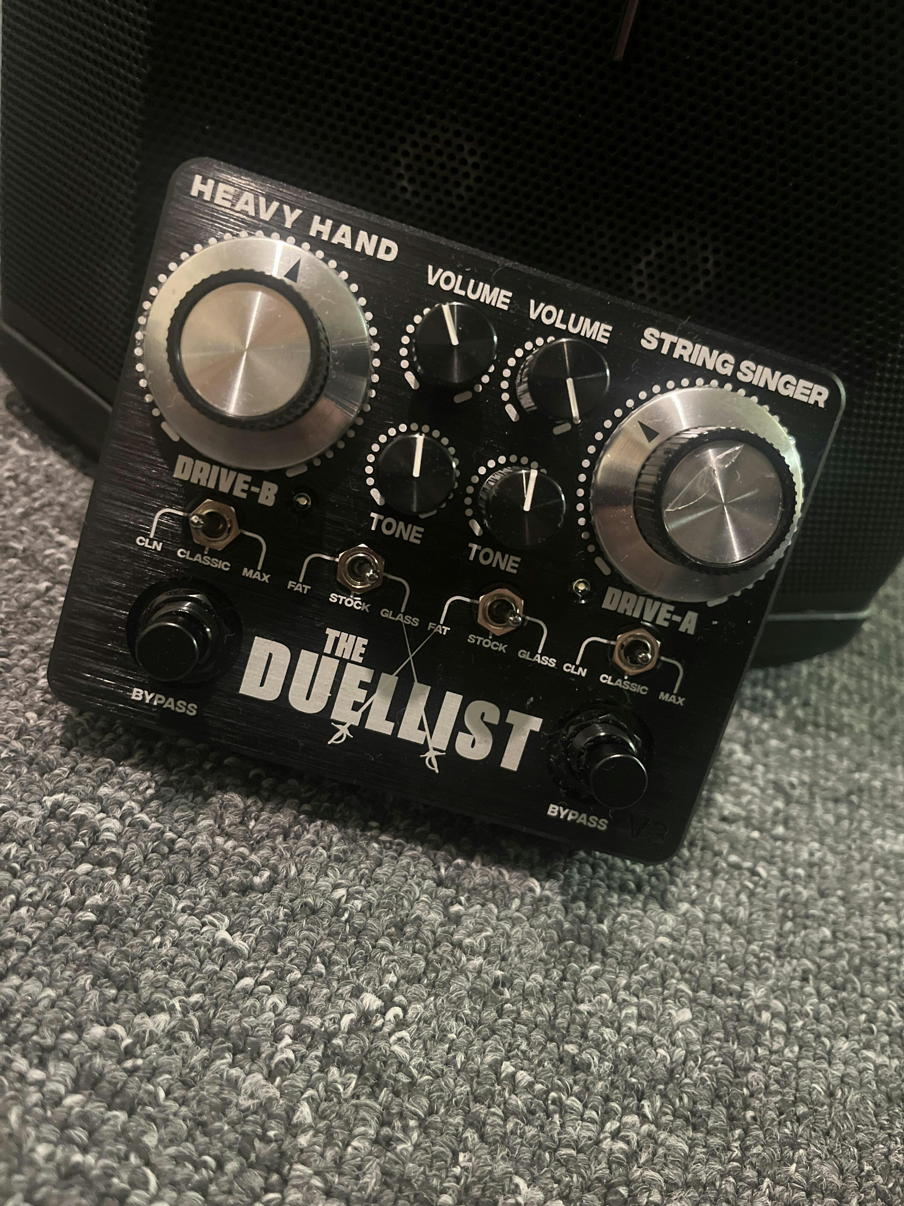 King Tone The Duellist V3 Dual Overdrive Black – These Go To 11