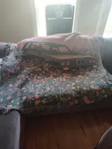Flower E30 M3 Woven Blanket