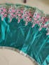 Aqua Rama colour Embroidered Attractive Party Wear LC 74