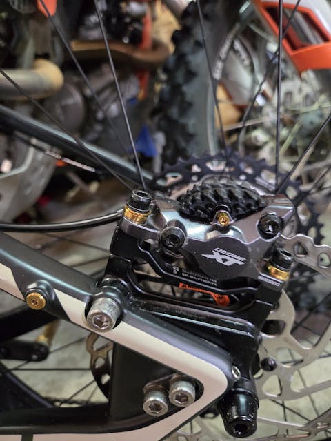 Shimano Brake Pad Axle - Titanium Bolt