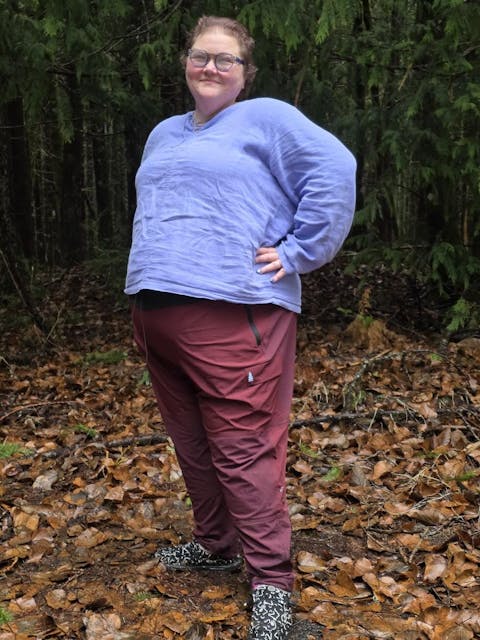 Brecken Pant - Plus Size Hiking & Travel Pants (Outer Cord Waistband)