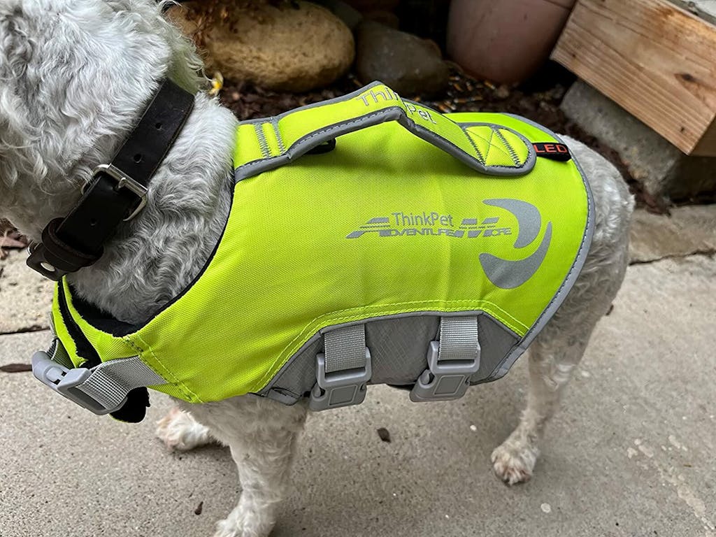 Dog Life Jacket & Vest for Swimming With Chin Float ThinkPet